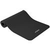 Rebel Electro Tappetino da yoga per pilates, fitness e yoga REBEL ACTIVE RBA-3150-BK; 183 x 61 cm, spessore 1 cm, NBR, nero