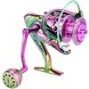 Changor Mulinello da Spinning Ad Alta velocità 9+1BB con Corpo in Metallo per Appassionati di Pesca - Design Intercambiabile Sinistra Destra - Ruota da Pesca Ultra Resistente (FORZA MASTER6000)