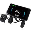 Hamwesh Display, Misuratore di velocità E Batteria LCD Multifunzionale con Supporto Scheda NFC Parti Bici Elettriche Controller, Costruzione ABS Impermeabile per Scooter Elettrico E Bike