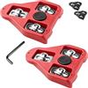 Spolife Compatibile con tacchetti Peloton Look Delta (9 gradi), set di tacchetti per bicicletta da interno e da strada, compatibile con pedali e scarpe Peloton per bici da interno e scarpe da spinning e da