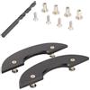 PLCPDM Protezioni Board Skateboard Guard Protector Protezioni in plastica per Testa e Board Deck Bottom Guard Accessori per Skateboard