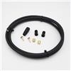Wodsty Cavo freno a disco Tektro per biciclette, 1,8 m, tubo rivestito in nylon con resistenza alle alte temperature e stabile per prestazioni