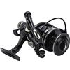 Gucagle Mulinello da spinning in metallo Rapporto di trasmissione ad alta velocità Mulinello da pesca liscio per fiumi mari laghi serbatoi stagni con bilanciere CNC imitato comoda (KC4000)