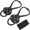 Mtlavishness Mt Lavishness Ramponi a 5 Denti Ice Claw Antiscivolo Tacchetti per Scarpe da Arrampicata Copriscarpe da Arrampicata Invernale con Chiodi in Acciaio Inossidabile Impugnature