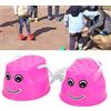 Jectse Trampoli per Bambini, Piedi in Equilibrio per Bambini Giocattolo da Passeggio per Giochi all'aperto al Coperto, Scarpe su Trampoli per Addensati per Il Divertimento di Coordinazione (Blue)