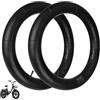 CERFFOOL 20x4.0/4.9 Camera d'Aria per Fat Bike/Bici Elettriche Gomma Pneumatico con AV32mm Valvola Schrader Ruota di Ricambio per Bici Grasso (1 Pz)