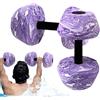 Generico Manubri Per Aerobica In Acqua EVA Alta Densità Set 2 - Bilancieri Galleggianti Impermeabili Leggeri Adulti Bambini | Attrezzatura Fitness Piscina Presa Antiscivolo Per Aqua Gym Resistenza