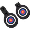 GOOHOCHY Cuscinetti per Piedi in Gomma Nero 2 Unitá per Protezione Archetto Ricurvo Facile Installazione Design per Allenamento Outdoor e Tiro L'Arco