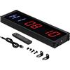 Goshyda LED Intervallo Timer Allenamento in Palestra Conto alla Rovescia/Cronometro per Esercizi di Fitness, Telecomando Wireless, Cicalino Forte, 5 Funzioni