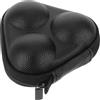 DIYEAH Borsa Resistente Porta Palline da Ping Pong Triangolare in Eva e Poliestere Design Nero Raffinato per Giochi Casual Indoor