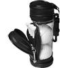 Hominas Custodia per Borsa Golf riporre Tee e Palline Golf, con 3 Set di Palline e 3 Tee (Nera)