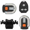 Generico Luce Posteriore Per Bici - Fanale Posteriore Freno 18x4x13 Cm Con | Lampada Di Avvertimento Ricaricabile Tramite USB Per La Guida Notturna In Mountain Bike Dotata Di Indicatori Di Direzione A