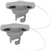 TOYANDONA 2 tappi gonfiabili per valvola: tappi per valvole di ricambio in PVC a 8 fori per kayak, paddleboard e gommoni, design a prova di perdite, perfetti per gli appassionati di sport acquatici e