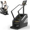Generic Stepper con Display LED, Macchina Saliscale Commerciale, 15 Livelli di Resistenza, 22-135 Passi/min, Attrezzo Cardio Regolabile per Casa e Palestra