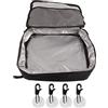 Pwshymi Borsa Termica da Ponte Accessori Portatili Impermeabili per Paddle Boarding Surf 38x33x9 Cm