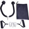 YDYAENIO Corda tricipiti Corda for tricipiti, Crunch Addominali, trazioni con Cavo, Laterali, bicipiti, Allenamento Muscolare, Fitness, Body Building, Palestra, Corda for
