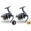 Allthingstore Manopola in alluminio per mulinelli DAIWA fino a 4000 dimensioni compatibile con SETLLA per FUEGO Soare Sephia Certate Airity (nero)