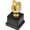 Operitacx Coppa Decorazione Originale in Plastica a Forma di Pollice Portatile Color Oro Riconoscimenti e Feste per Celebrazioni Atletiche e Party