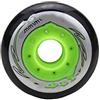 Ymnilian Ruote per Pattini in Linea,Ruote Rollerblade Pattini in linea Ruote 85A 80 millimetri 76 millimetri 72 millimetri di pattinaggio di gomma della rotella di spaziatore del cuscinetto 4 Pz(Black 76mm Onl