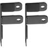 GATHINESS Staffa di Supporto per Bracciolo Sedile Posteriore in Ferro Nero, Resistente e Stabile, per Golf Cart, Installazione Semplice e Sicura