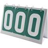 Wodsty Infradito da tavolo per basket, calcio, badminton, contatore in plastica a 3 cifre con chiusura in metallo, design pieghevole, 27 x 16 cm