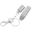 Amosfun Strumento Miniatura per Manutenzione estremità Stecca da Biliardo con Design Ergonomico in Alluminio 5x1x1cm con Portachiavi per Uso a Casa e Sale Biliardo