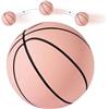 Generico Mini palla da basket - Giocattolo sportivo per il salto in alto, costruzione compatta del design della palla da lancio, soluzione durevole per l'intrattenimento per il libero | Uso pratico per f