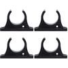 Tsophreniq Confezione da 4 clip di supporto per pagaia per kayak, remi, ricambi per kayak, canoe, canottaggio, barche