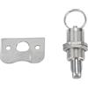 Keenso Chiusura, Chiusura a Scrocco, a Scrocco Multiuso in Acciaio Inossidabile 304 Lucidato a Specchio da 58,5 Mm per e Yacht