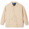 Desigual, Giacca a maniche lunghe con mostro sorridente, Cotone, Marrone, L