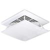 Generico Deflettore del Condizionatore D'Aria per Soffitto Centrale Aria Condizionata Impedire All'Aria di Soffiare Direttamente Verso Le Persone,Angolo di Soffiaggio Regolabile Facile da Installare (45×45cm)