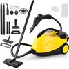 Nexalite Pulitore a Vapore 2000W,Pulitore Vapore Casa con 1600ml Serbatoio,16 Accessori,4 Bar,Cavo 2.7m,per Rimuovere Sporco e Grasso da Pavimenti, Mobili Imbottiti e in Bagno