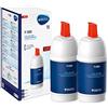 Fitwish Brita P1000 - Cartuccia filtrante, ricambio originale, per rubinetto da cucina, 2 pezzi