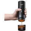 CERA+ Macchina per caffè espresso portatile, versione Pro, autoriscaldante, di livello professionale, compatibile con macinatura ultra fine per viaggi, campeggio, escursionismo