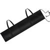 Puupaa Borsa portaoggetti impermeabile in tessuto Oxford per coperte e tappeti, organizer con coulisse 420D, spazioso trasportino portatile per casa, giardino (52 x 240 cm)