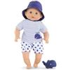 Corolle - Bebè Bain Marin, 9000100670, +18 mesi, 30 cm, bambola da bagnetto, profumo di vaniglia