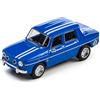 Majorette Auto Collection 1966 Renault R8 Gordini - Auto da collezione con telaio in metallo, pneumatici in gomma e vetrina, modellino di auto dettagliata in scala 1:64, blu, per collezionisti e