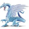 Safari Ltd. Drago di Ghiaccio 13.1 cm | Figura di Drago Dipinta a Mano | Giocattoli per Bambini | Non tossico e Privo di BPA | Adatto per Bambini dai 3 Anni in su | Safari Ltd