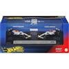 Hot Wheels Premium Formula 1 - Team Visa Cash App Racing Bulls F1, 2 macchinine con pneumatici reali e le coppie di piloti della stagione 2025, n.30 Liam Lawson e n.6 Isack Hadjar, JMM94