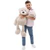 NICI 62325 Finni Orsetto di Peluche Morbido, tenero Pupazzo per Coccole e Giochi, per Adulti e Bambini, 70 cm, Grigio