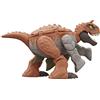 Mattel Jurassic World Fierce Changers - Dinosauri Trasformabili 2 in 1, da Carnotauro a Stegosauro in 2 diverse decorazioni in soli 11 passaggi, giocattolo per bambini, 6+ anni, HLP07