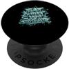 Pesca subacquea Spearo Apnea Diver Spear Eat what you Spear per cacciatore subacqueo di pesca PopSockets PopGrip Adesivo