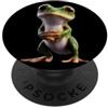 Rane divertenti per gli amanti delle ran Rana Piccolo Rospo Rana Albero Rana Bambino Rana Carino PopSockets PopGrip Adesivo