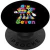 Maglietta Meme Divertente 67 Sei Sette 6 67 Sei Sette 6-7 Dolce Brainrot Italiano Meme Per Bambini PopSockets PopGrip Adesivo