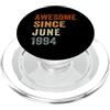Retro Vintage June 1994 32nd Birthday Gi Retro Awesome Since giugno 1994 32 anni 32 ° compleanno PopSockets PopGrip per MagSafe