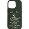 One More Guitar Custodia per iPhone 15 Pro Max Cowboy Scheletro Chitarrista Country Music Umorismo Folk