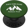 Esskay Designs North York Moors Tees Parco nazionale North York Moors PopSockets PopGrip Adesivo