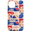 Minions Custodia per iPhone 13 Minions Retro Sports Collage