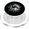 Christian Scripture Inspirational Bible Se attraversi acque profonde sarò con te Isaia 43 PopSockets PopGrip per MagSafe