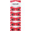 Maxell - Pilas de botón AG 13, 1,5 V, 110 mAh, AlMn